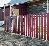 Фото 2 забора из штакетника, Челябинская область, город Копейск